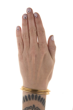 Stacking Bracelet Brass Wire Adjustable Metal Jewelry Union Studio Metals