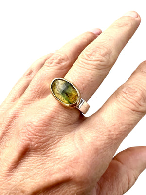 OPULENCE GREEN TOURMALINE RING