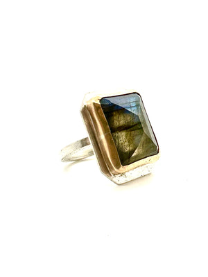 BIG LAB COCKTAIL RING